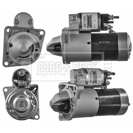 Borg & Beck Starter Motor 12V 1.7kW 10 Teeth BST2263