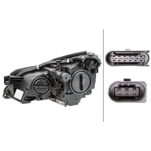 Hella Headlight Headlamp W5W Right 1ES 008 821-321