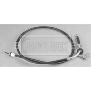 Borg & Beck Handbrake Cable Left Rear BKB3032