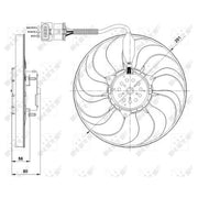 NRF Engine Cooling Fan 47392