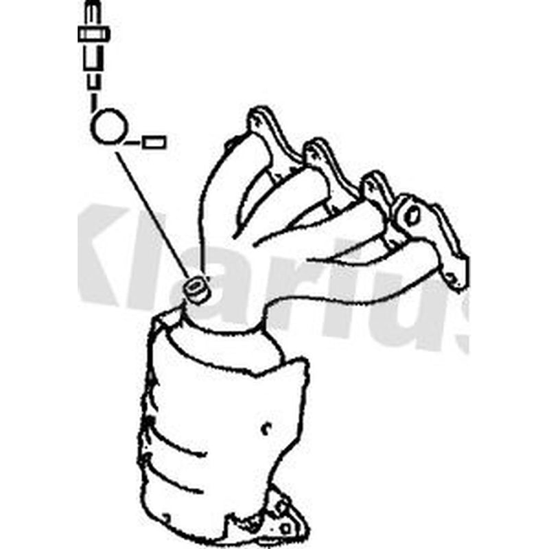 Klarius Catalyst Type Approved With Pipe 321596