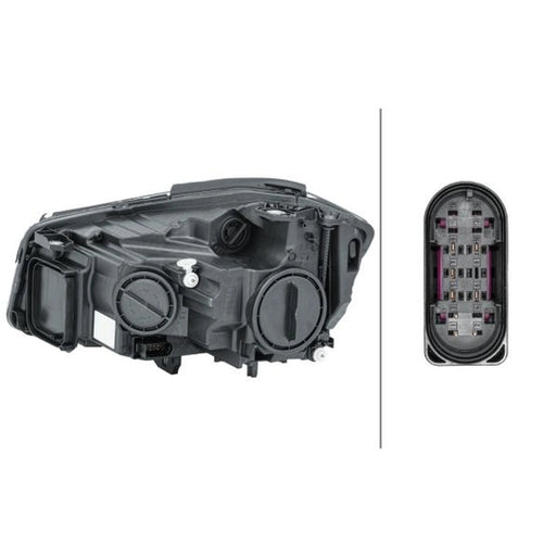 Hella Headlight Headlamp H15 Right 1EG 010 818-121
