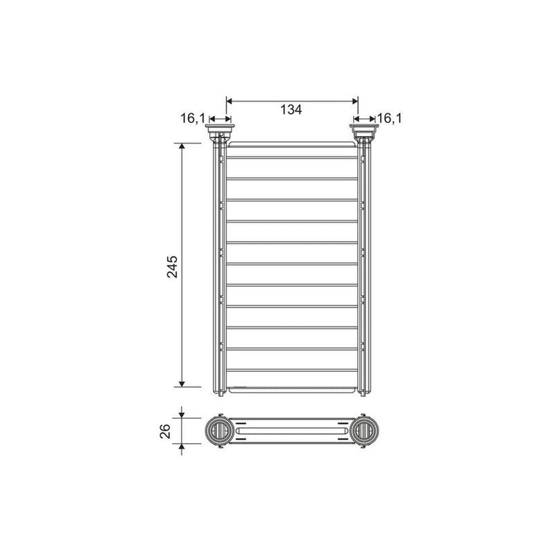Valeo Heater Matrix Core Heat Exchanger 811646