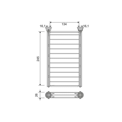 Valeo Heater Matrix Core Heat Exchanger 811646