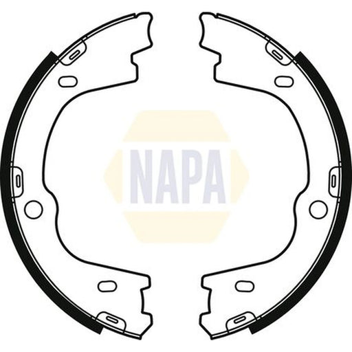 NAPA Parking Brake Shoe Set NBS5055