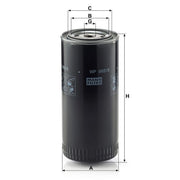 MANN-FILTER Engine Oil Filter WP 962/5