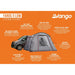 Vango Faros II LOW Poled Drive-Away Awning for Campervans - Vango - Van Life Living