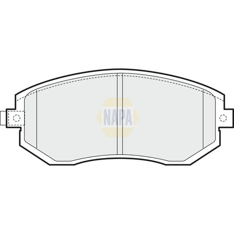 NAPA Front Brake Pad Set NBP1743