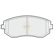 NAPA Front Brake Pad Set NBP1743