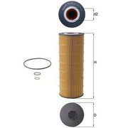 Mahle Engine Oil Filter OX 168D
