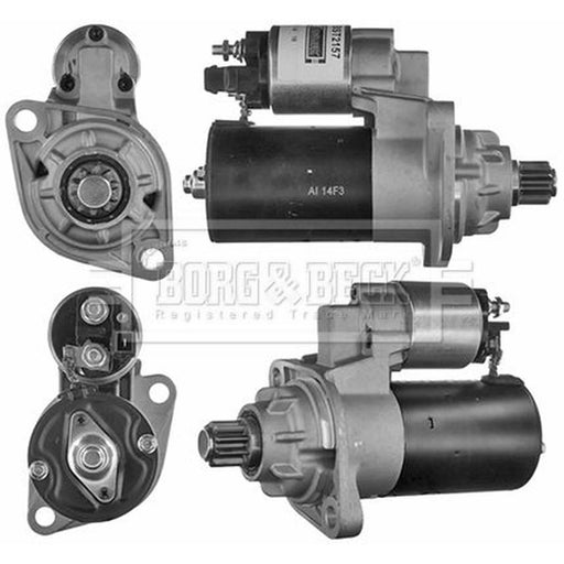 Borg & Beck Starter Motor 12V 1.1kW 10 Teeth BST2157