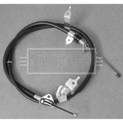 Borg & Beck Handbrake Cable Left Rear BKB3452