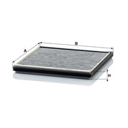 MANN-FILTER Cabin Air Filter (Pollen Filter) below the CUK 2225