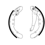 Mintex Brake Shoe Set Axle Kit MFR381