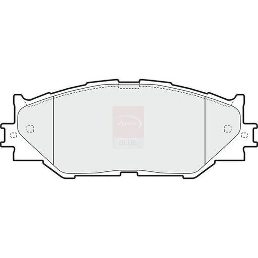 Apec Front Brake Pad Set PD3637