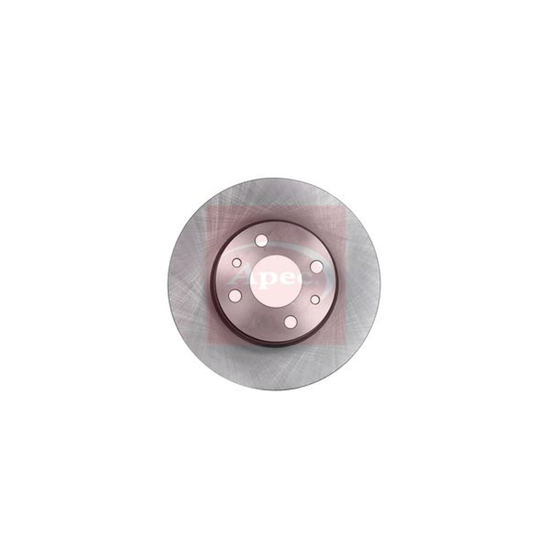 Apec 2 x Solid Rear Brake Discs DSK637-x2