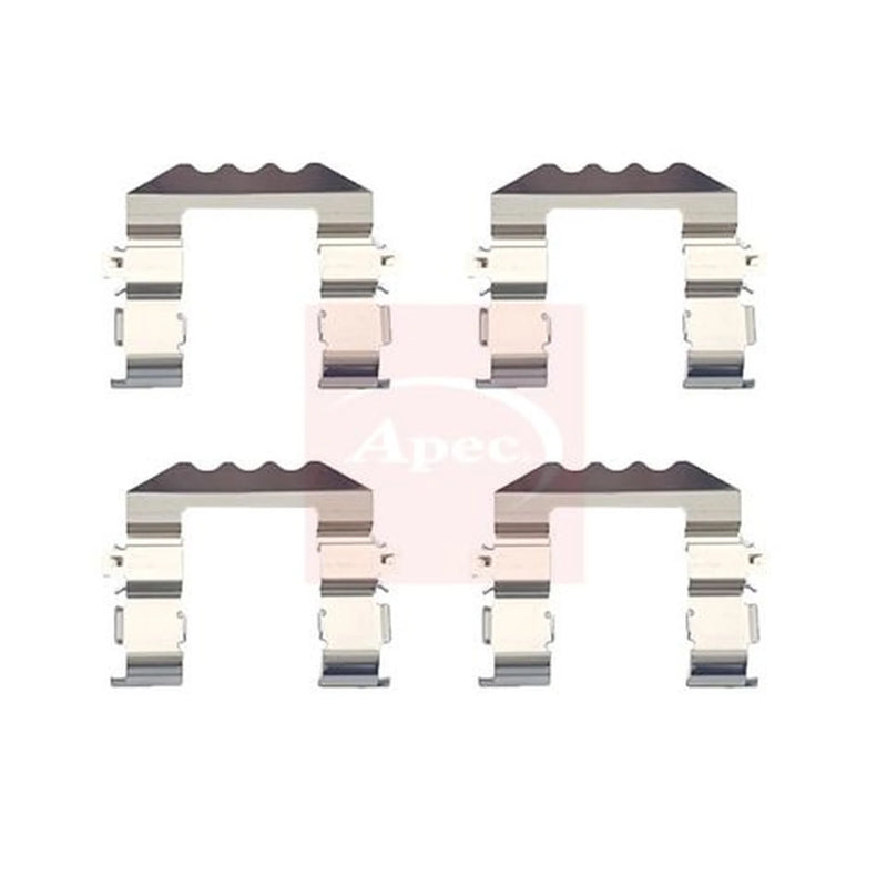 Apec Brake Pad Accessory Fitting Kit Front KIT1318