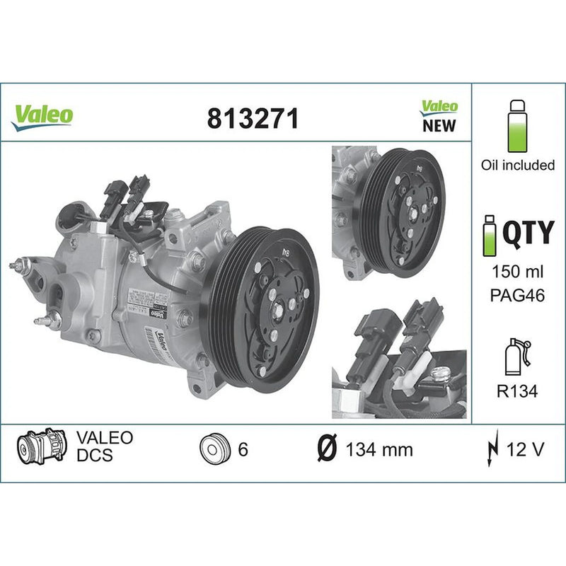 Valeo Air Conditioning Compressor 813271