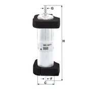 MANN-FILTER Fuel Filter Element WK 6011