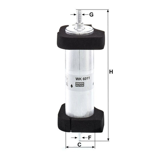 MANN-FILTER Fuel Filter Element WK 6011