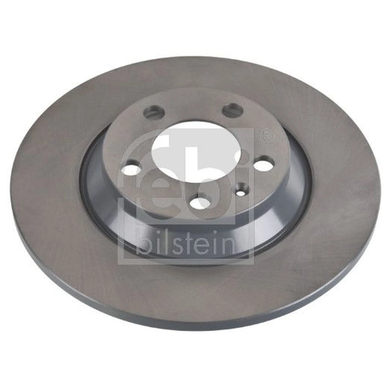 Febi 2 x Solid Rear Brake Discs 107508-x2