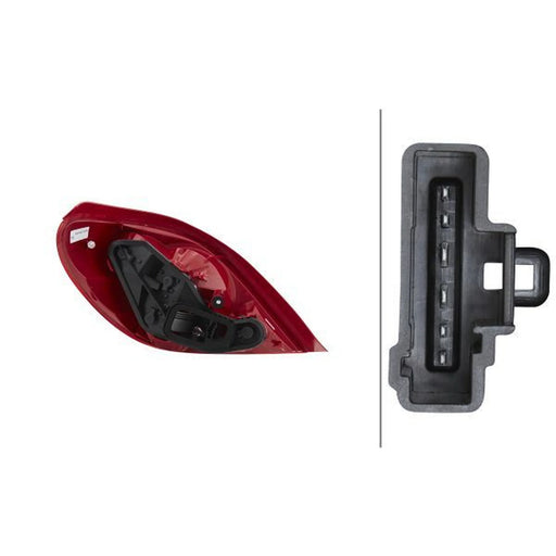 Hella Tail Light / Lamp W5W Right 2VP 354 039-021