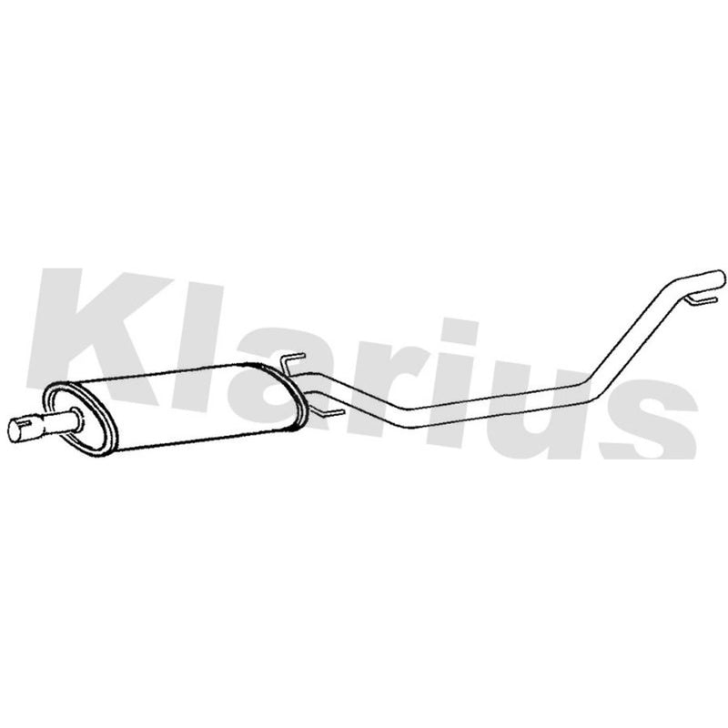 Klarius Box With Centre Pipe Centre GM692J
