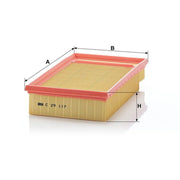 MANN-FILTER Engine Air Filter C 29 117