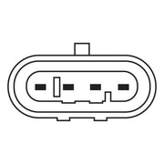 Bosch O2 Lambda Oxygen Sensor 0 258 010 176