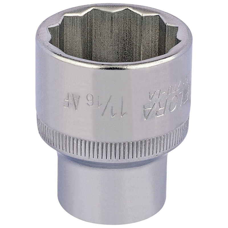 Draper Elora Bi-Hexagon Socket, 1/2" Sq. Dr., 1.1/16" 24484 Draper  - Town Parts