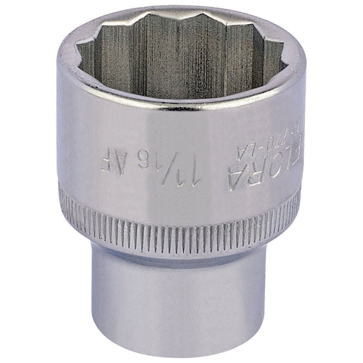 Draper Elora Bi-Hexagon Socket, 1/2" Sq. Dr., 1.1/16" 24484 Draper  - Town Parts