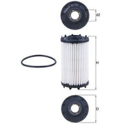 Mahle Engine Oil Filter OX 1184D