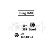 Borg & Beck Car Alternator 12V BBA2084