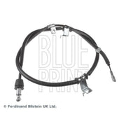 Blue Print Handbrake Cable Left Rear ADG046222