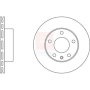 Apec 2 x Vented Front Brake Discs SDK6052-x2