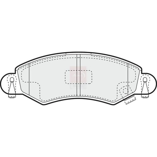 Apec Front Brake Pad Set PD3306
