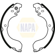NAPA Brake Shoe Set Axle Kit NBS1086