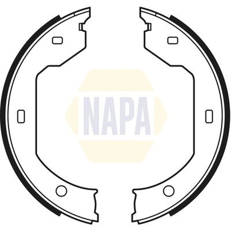 NAPA Parking Brake Shoe Set NBS5013