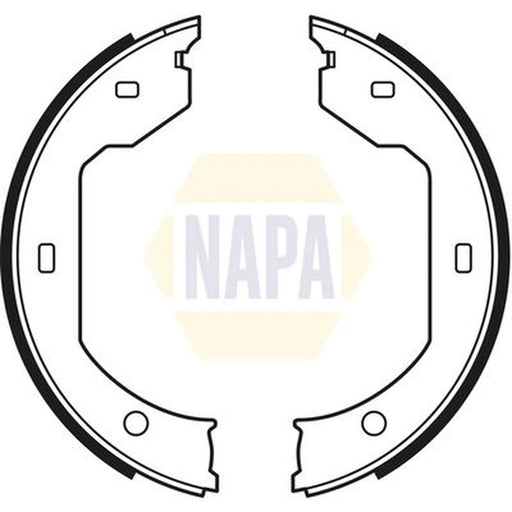 NAPA Parking Brake Shoe Set NBS5013