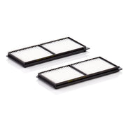 MANN-FILTER Cabin Air Filter (Pollen Filter) below the middle conso CU 23 001-2