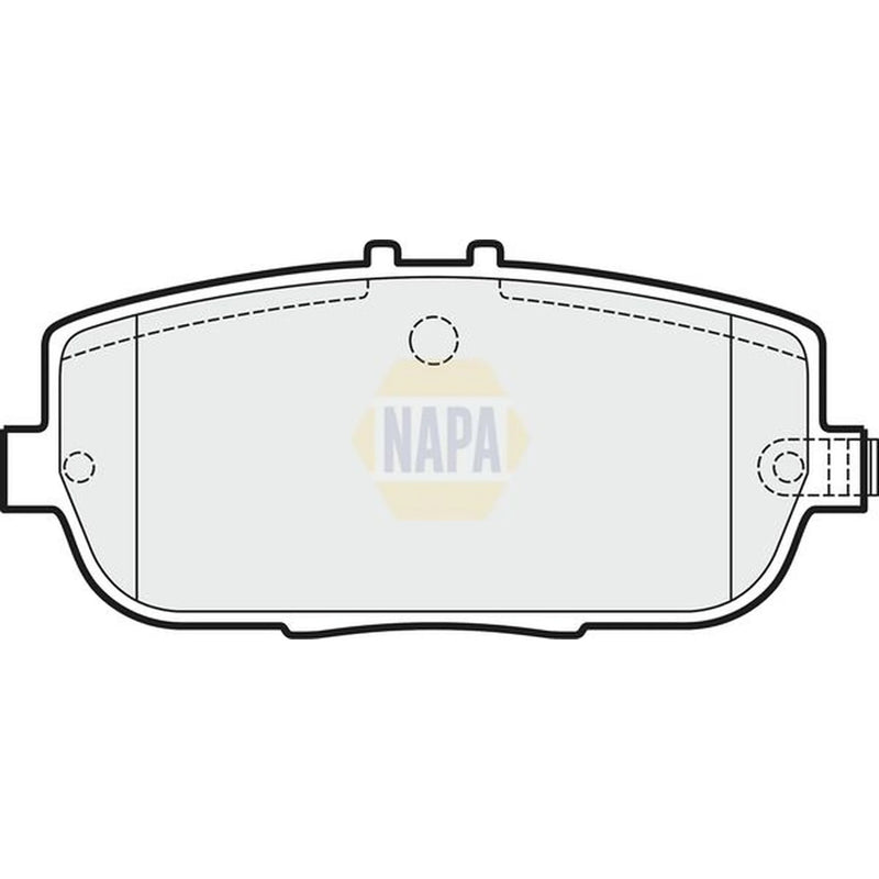 NAPA Rear Brake Pad Set NBP1581