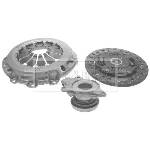 Borg & Beck Clutch Kit Set 3pc HKT1512