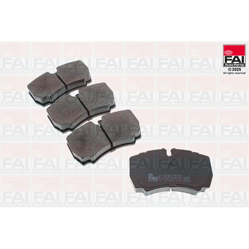FAI Rear Brake Pad Set BP363