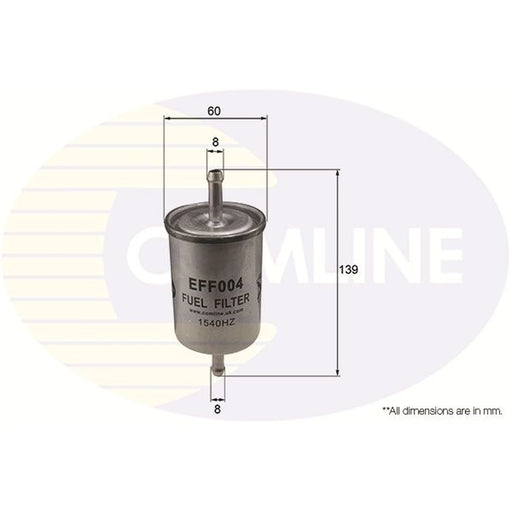 Comline Fuel Filter Element EFF004