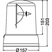 Hella Rotating Beacon Wide High 2RL 008 062-111