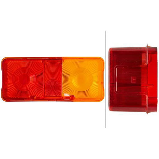Hella Tail Light Assembly Lens Left 9EL 112 743-001