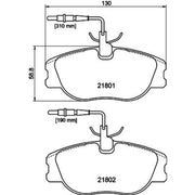 DON Front Brake Pad Set PCP1863