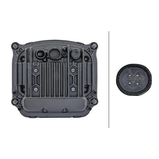 Hella Headlamp De-Es A/F Md12/24 1AL 1AL 012 758-001 2546561 1AL 012 758-001