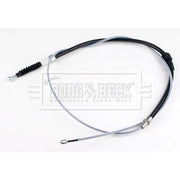 Borg & Beck Handbrake Cable Right Rear BKB3938
