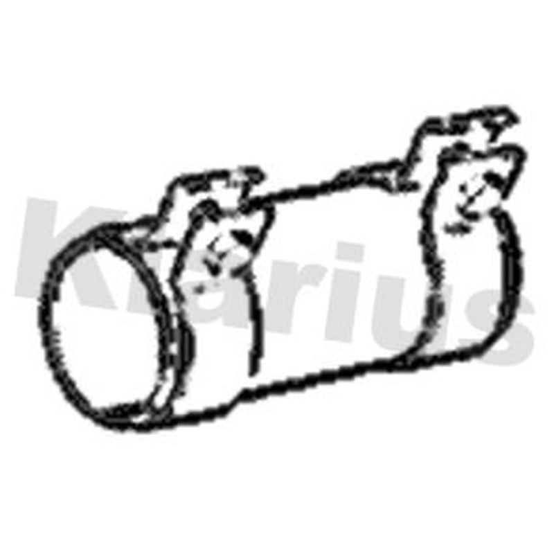 Klarius Connect Pipe D43-46.7Mm L90MM 430463 430463